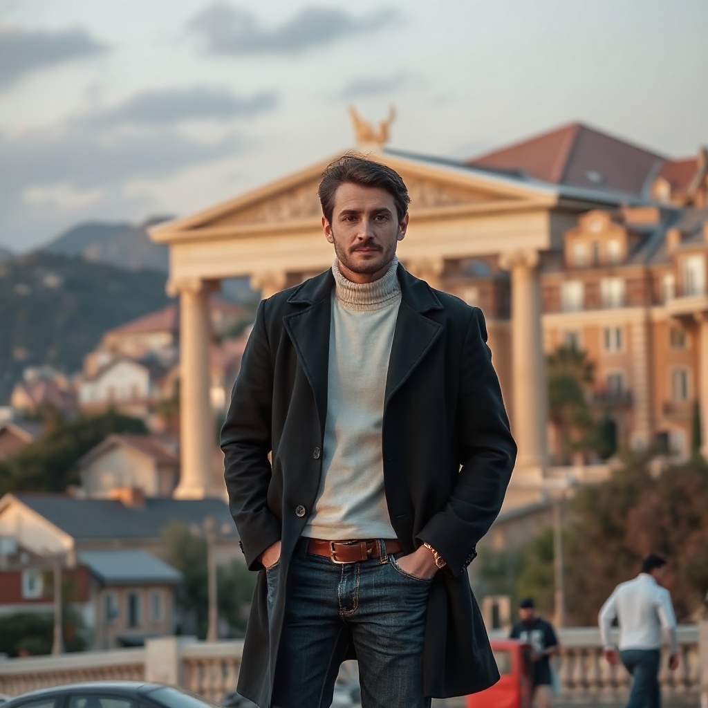 Χρήστης κρατάει το νέο ακουστικό του